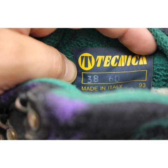 Tecnica Black Ankle Boots with Colorful Pattern - Picture 3 of 9